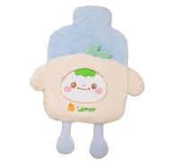 Gvblkq Hot Water Bag Plush, Cartoon Hand Warmer, Plush Warm Water Bag, Safe Hand Feet Warmer, Winter Warming Bag, Portable Hot Water Bag, Plush Heating Pad, Cute Water Bottle, Soft Hot Water Bag, Plus
