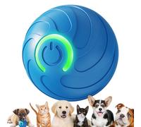 Gvblkq Interactive Dog Ball Toy, Puppy Touch Activated Smart Rotating Ball, Automatic Rolling Ball with LED Light, Pet Toy for Cats, Dogs, Engaging Smart Pet Ball for Playtime & Exercise