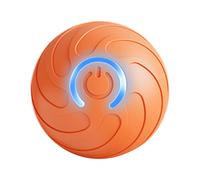 Gvblkq Interactive Dog Ball Toy, Puppy Touch Activated Smart Rotating Ball, Automatic Rolling Ball with LED Light, Pet Toy for Cats, Dogs, Engaging Smart Pet Ball for Playtime & Exercise