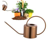 Gvblkq Jarra de agua para plantas, regadera, regadera para plantas de interior - Accesorios de jardín de acero inoxidable, jardinera, jarra de agua para balcón, césped, terraza