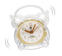 Gvblkq Kids Alarm Clocks, Old Fashioned Retro Alarm Clock, Cute Classical Design, Morning Call Clock, Battery Operated, Perfect for Children Bedroom or Study Table 8.5x4x9.8cm
