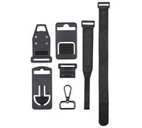 Gvblkq Kit de correa magnética, correa magnética, correa para colgar, gancho magnético, correas para instrumentos multímetros, clip multiuso, kit de ganchos magnéticos para instrumentos multímetros