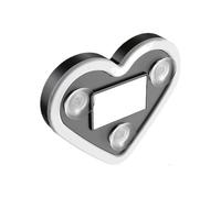 Gvblkq LED Car Ambient Light - Love Heart Shape Neon Window Sign, 12V Romantic Interior Glow Lighting with Suction Mount, Vibrancy Enhanced, Ideal for Valentine’s Day and Workplace Social Events