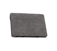 Gvblkq Magic Wallets for Men, PU Leather Pocket Wallet, Magic Money Clip Wallet, Card Holders Wallet, Cash Organizer Wallet, Money Wallet for Men, PU Leather Money Clip, Men's Card Organizer,