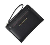 Gvblkq Monedero con Cremallera para Mujer, Cartera Corta con Cremallera,Cartera Multifuncional con Tarjetero | Monedero Multifuncional de Gran Capacidad para Notas Importantes