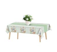 Gvblkq n Mantel, cubierta de mesa de primavera - Funda de mesa para la primavera y el tiempo | para picnic, restaurante, cocina, comedor, apartamento y dormitorio universitario