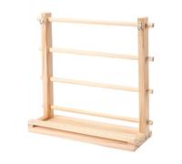 Gvblkq Organizador De Cintas Para El Cuarto De Manualidades | Soporte De Almacenamiento,Organizador De Carretes | Para Uso En Costura, Manualidades, Floristería Y Artes Con Malla, Cinta, Ganchillo,