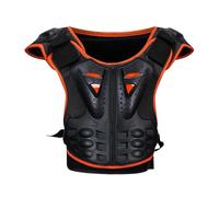 Gvblkq Peto Protector Moto | Armadura Protectora de Motocross para Moto de Cross - Chaleco de Armadura de equitación Protección cómoda para la Espalda del Pecho de la Bicicleta para niños