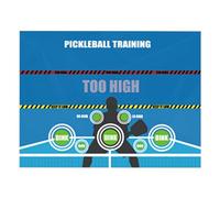 Gvblkq Pickleball Wall Trainer, Rebounder Practice Pad, Easy Setup &
