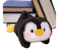 Gvblkq Plush Animal Doll - Cuddly Small Stuffed Animal Ornament, Cute Plush Bear Model for Desk Decor, Soft Mini Stuffed Toy with Keychain Loop, Living Room Bedroom Study Nursery Gift for Kids Adults