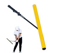 Gvblkq Power Stick, Lightweight Training Aid, Adjustable Feature, Golf Swing Corrector, Men Women Athletes Gift, Beginners Advanced Golfers Essential, Indoor Outdoor Practice Device