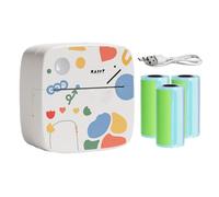 Gvblkq Print Pods, Portable Sticker Maker, Inkless Thermal Printer, Pocket Memo Machine, Handheld Photo Device, Learning Supply Accessory, Mini Compact Sizing For Note Taking Revision Craft