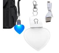 Gvblkq Purse LED Lamp, Glowing Purse Night Light, Rechargeable Tote Bag Light, Backpack Glow Lamp for Women, Hangable Purse LED Light, LED Night Light for Purse, Rechargeable Glow Lamp for Bag, LED