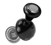 Gvblkq Push Start Button Cover - Car Push Start Button Rocker Replacement, Sturdy Automotive Pushbutton Trim Cap with Stylish Design, Easy Install for Truck SUV Sedan RV Vehicle Interior Upgrade