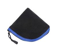 Gvblkq Saltwater Fishing Wire Wallet, 8 Slots Mesh Case, Quick Drying Storage Bag for Men, Dad, Fly Leader Pocket for Saltwater, Freshwater Fishing Gear Organizer, Sturdy and Compact