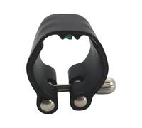Gvblkq Saxophone Ligature, Leather Saxophone Fastener, Alto Soprano Sax Clamp, Portable Saxophone Clamp, Mouthpiece Ligature For Sax, Leather Saxophone Clamp, Saxophone Mouthpiece Fastener, S