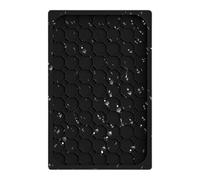 Gvblkq Signal Cover, Protective Case Shield, Against Scratches Dirt, Flexible Form Fit, Prevents Ice Build Up, Antenna Components, Medium UV Black For Patio Deck Mount Unit Advanced Hydrophobic