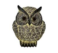 Gvblkq Soft Lamp, Nursery Lighting Fixture, LED Resin Bedside Light, Gentle Illumination for Children, Cute Owl Shaped Decor, Tabletop Hallway Toilet, Office School Everyday Nightstand