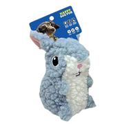 Gvblkq Squeaky Dog Toys, Tough Crinkle Chew Toys, Washable Plush Cartoon Duck, Sheep, and Bunny Shapes, Interactive Pet Play for Small to Medium Breeds, Sturdy Animal Design for Fun