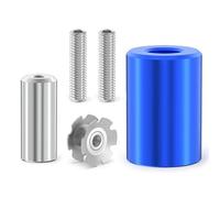 Gvblkq Star Nut Setting Tool, 1-1/8 Inch Star Nuts Installer, Heavy Duty Professional Headset Repair Tool, Steel Construction, Compatible with 28.6mm Fork Tubes, Ideal for Bike Maintenance