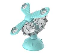 Gvblkq Stimulating Cat Toys for Indoor, Degree Rotating Cat Treat Dispenser, 5.35x5.94x6.14 Inches Interactive Slow Feeder, Enrichment Toy for Companionship for Small and Big Animal