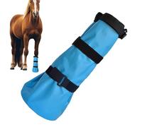 Gvblkq Tendon Support - Hoof Boot, Medical Soak Bucket for Abscess, Heavy Duty Vinyl Bag with Anti-Slip Base, Horse Supplies for Show Preparation, Protective Wrap for Farrier Work
