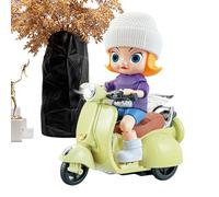 Gvblkq Toy Motorcycle for Kids, ABS Cartoon Sheep Electric Stunt Motorcycle, Creative Drifting Motorbike with Electric Stunts, Durable Drift Toy for Children Ages 3 and Up