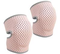 GVCXCSGE Rodilleras Protectoras para Bailarines, Rodillera Ajustable para Hombres/Mujeres, Rodilleras para Gatear, Rodilleras Antideslizantes de Esponja Suave (Pink,Small)