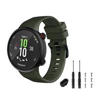 GVFM Correa Compatible con Garmin Forerunner 45, Pulsera Deportiva de Silicona de Repuesto para Forerunner 45 y Swim 2 (Oliver)
