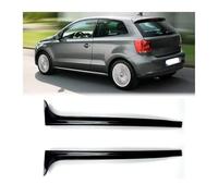 GVGFKPKZAY Alerón Lateral para Ventana Trasera De Coche VW Polo MK5 6R 6C 2011-2017 En Negro Brillante Alerón Trasero
