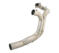 GVGFKPKZAY Para Indian FTR1200 FTR1200S FTR 1200 2018-2020 Tubo De Conexión Central Delantero Para Escape De Motocicleta Motocicleta Enlace Adaptador