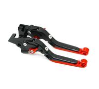 GVGFKPKZAY Para Kawasaki ER6N ER-6N ER 6N 2006-2008 ER-6F Y ER6F Palancas De Freno Y Embrague Plegables Ajustables Y Extensibles Para Motocicleta palanca de embrague y freno(R)