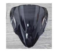 GVGFKPKZAY Para Kawasaki Ninja 636 ZX-6R 2024-2025 Parabrisas De Doble Burbuja para Motocicleta, Deflectores De Viento Delanteros Parabrisas Deflector de Viento(Gris)