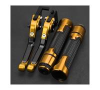 GVGFKPKZAY Para Kawasaki Ninja ZX10R 2016-2020 Puños De Manillar Palancas De Freno Y Embrague Ajustables palanca de embrague y freno(D)