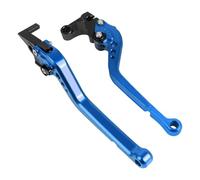 GVGFKPKZAY Para KAWASAKI NINJA500 Z500 Palancas De Freno Y Embrague Para Motocicleta palanca de embrague y freno(BLUE 177MM)