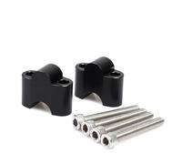 GVGFKPKZAY para PCX 150 125 160 2016-2019 Elevador De Manillar para Motocicleta Elevadores De Manillar De Motocicleta(A Just Height-Black)