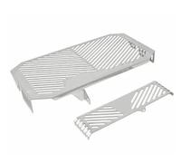 GVGFKPKZAY Protector de cárter para Suzuki V-Strom DL650 (2004-2011) Protector de cárter para Motocicleta Placa Protectora para Motocicleta(Plata)