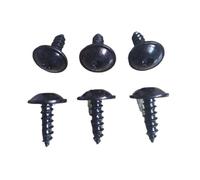 GVGMTAEAVZ 10 tornillos for la cubierta del motor, bandeja inferior, protector contra salpicaduras, paso de rueda, rejilla, parachoques, faldón, clips sujeción N90974701 for VW Golf 5 x 15 mm