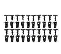GVGMTAEAVZ 40 piezas de clips sujeción for guardabarros motor, pernos universales, aptos for Volkswagen VW Audi(40pcs set)