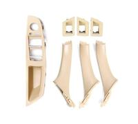 GVGMTAEAVZ Apto for BMW Serie 5 F10 F11 523i 525i 528i 530i. Reposabrazos interior de puerta de coche, tirador interior, LHD, beige, negro, gris ostra. Manija interior de la puerta(LHD Beige)