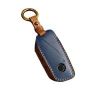 GVGMTAEAVZ Estuche for Llaves de Coche, Funda for Llaves, Llavero de Cuero, Mando a Distancia, Negro, Azul y marrón, Accesorios for Coche, Funda, Nuevo Estuche para Llaves(BLU)