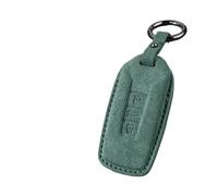 GVGMTAEAVZ Funda de Gamuza for Llave de Coche, Compatible for Volkswagen: protección Moderna for ID4/6, Golf 8, Tiguan X, Lamando CC, Sagitar y Otros Modelos. Estuche para Llaves(Dark Green F 1)