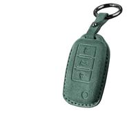 GVGMTAEAVZ Funda de Gamuza for Llave de Coche, Compatible for Volkswagen: protección Moderna for ID4/6, Golf 8, Tiguan X, Lamando CC, Sagitar y Otros Modelos. Estuche para Llaves(Dark Green D1)