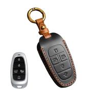 GVGMTAEAVZ Funda for Llave de Coche Compatible for Hyundai Solaris, Sonata Hybrid, Nexo, NX4, Grand Santa Fe Tucson 2020 y 2021, Accesorios de estilismo for Coche. Estuche para Llaves(Rosa)