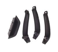 GVGMTAEAVZ Juego de 4 piezas de accesorios interiores for coche, reposabrazos de puerta, tirador de puerta, apto for BMW X3, X4, F25, F26, años 2010 a 2016. Manija interior de la puerta(LHD Black Set)