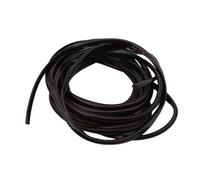 GVGMTAEAVZ Tira Protectora de Goma Universal for Borde Puerta Coche, 5 m, antiarañazos, for moldura, Sellado, antirozaduras, Bricolaje, for estilizar el Tiras de protección del vehículo(Noir)