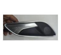 GVGMTAEAVZ Tirador interior izquierdo y derecho para puerta interior de puertas de apertura interior, interruptor de reposabrazos, agarre interior para Audi Q3 (negro, sin lámpara RR)
