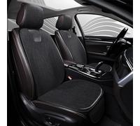 GVILTY Fundas de Asiento para Coche para MG ZS 2017-2023, Personalizadas Asientos y Reposacabezas Coche Fundas Juego Completo, Accesorios para Interior,A/Black