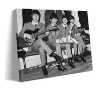 GVKDOFUYD The Beatles Backstage en 1963 Póster Pintura Decorativa Lienzo Arte de Pared Salón Póster Dormitorio Pintura, Arte de Pared Impresión de Imagen Moderna Decoración de Habitación Familiar 30 x