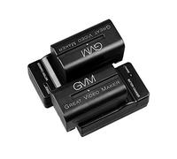 GVM 2 Pack NP-F750/770 Batería y Cargador 4400mAh para BC75, NPF960, NP-F950, NP-F930, NP-F770, NP-F750, NP-F550, DCR, DSR, HDR, FDR, HVR, HVL y luz LED